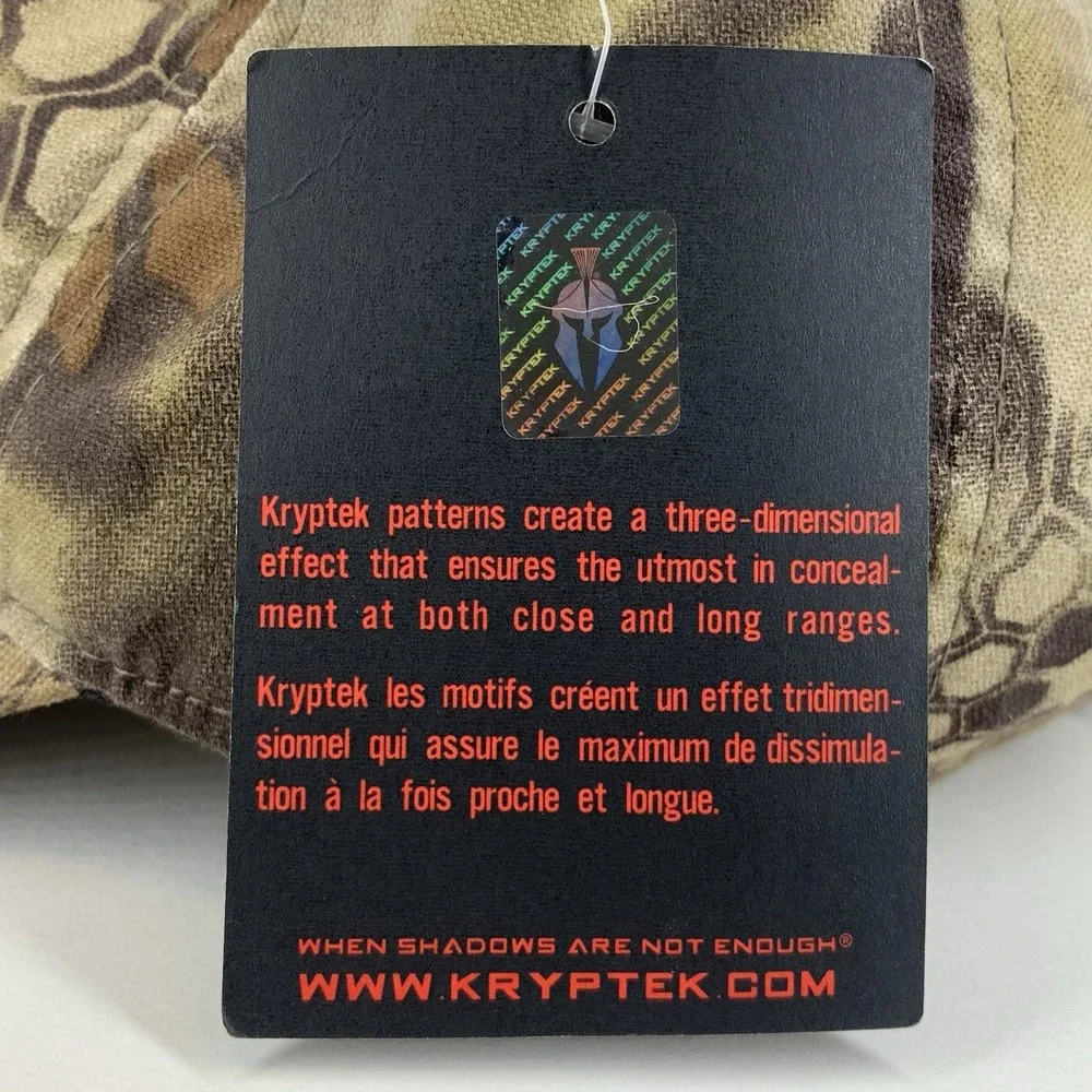 Wayne Smith Trucking Hat Kryptek Camo Strapback Outdoor Cap Baseball Cap w/ Tag